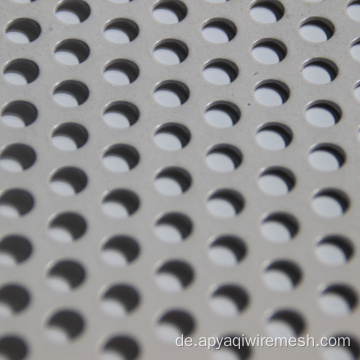 Aluminium rundes Loch Stahl perforiertes Metallnetz